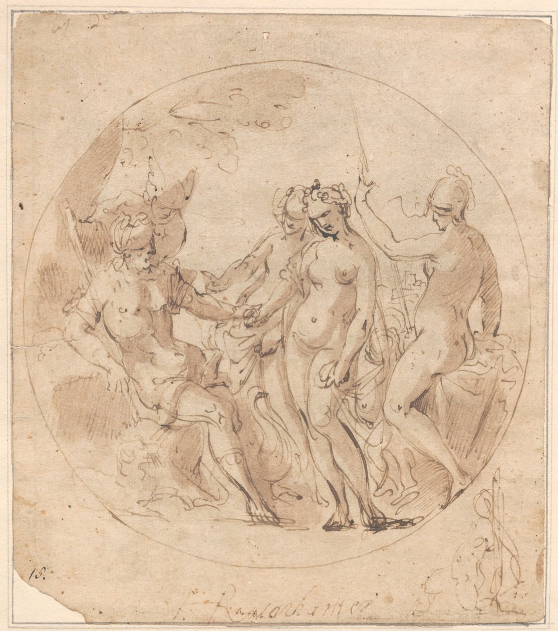 The Judgement of Paris by Hans Rottenhammer