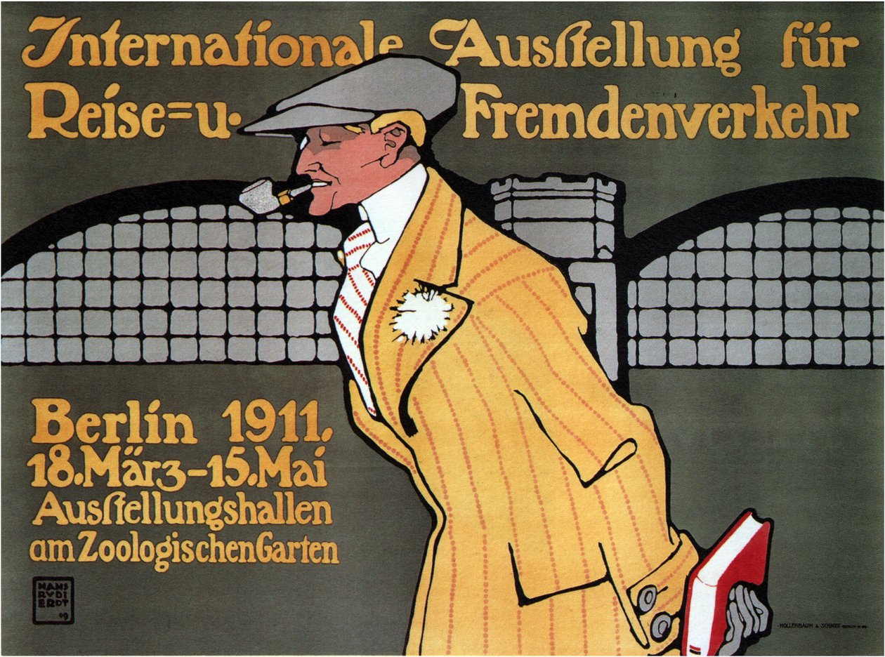 International Travel Exhibition, Berlin, 1911 by Hans Rudi Erdt