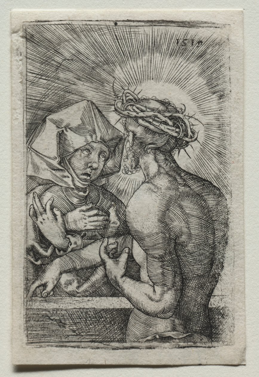 Christ and the Virgin by Hans Sebald Beham