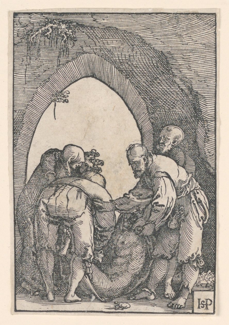 Entombment by Hans Sebald Beham