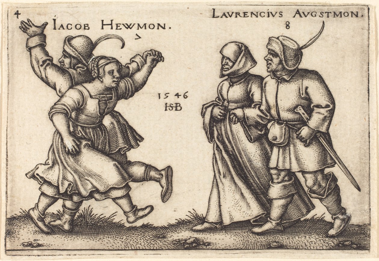 July and August by Hans Sebald Beham