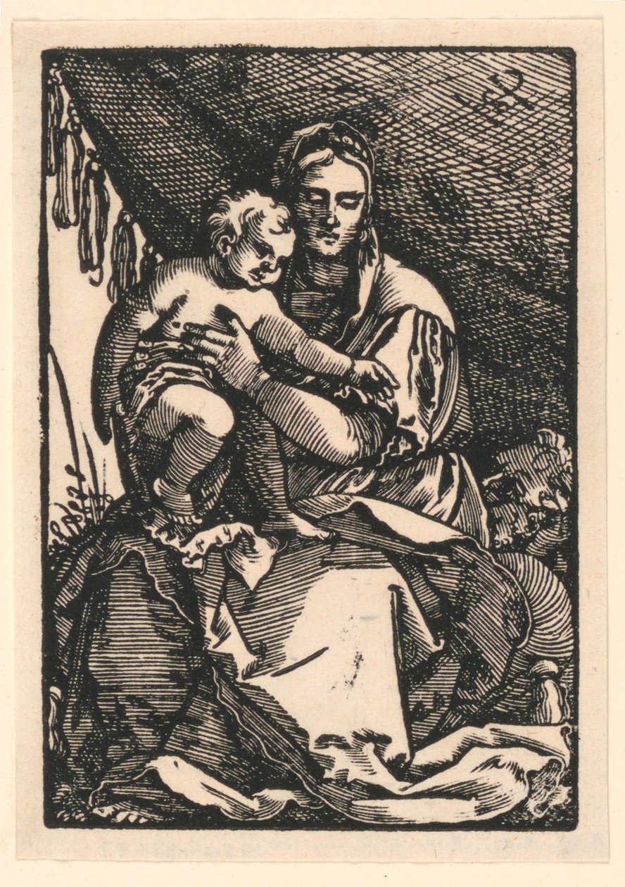 Madonna and Child by Hans Sebald Beham