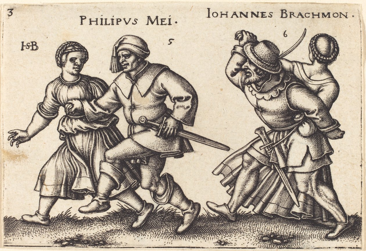 May and June by Hans Sebald Beham
