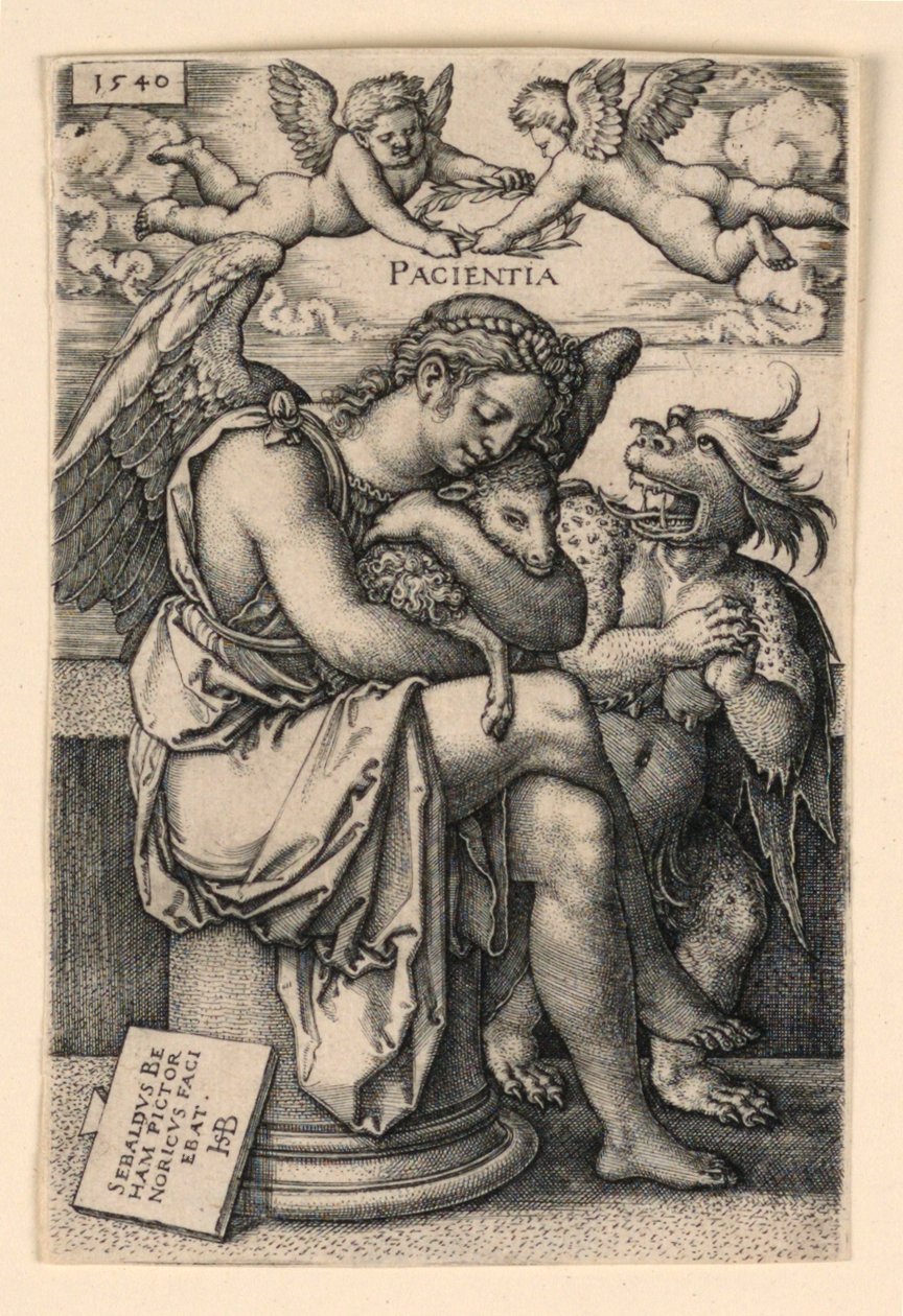 Patience by Hans Sebald Beham