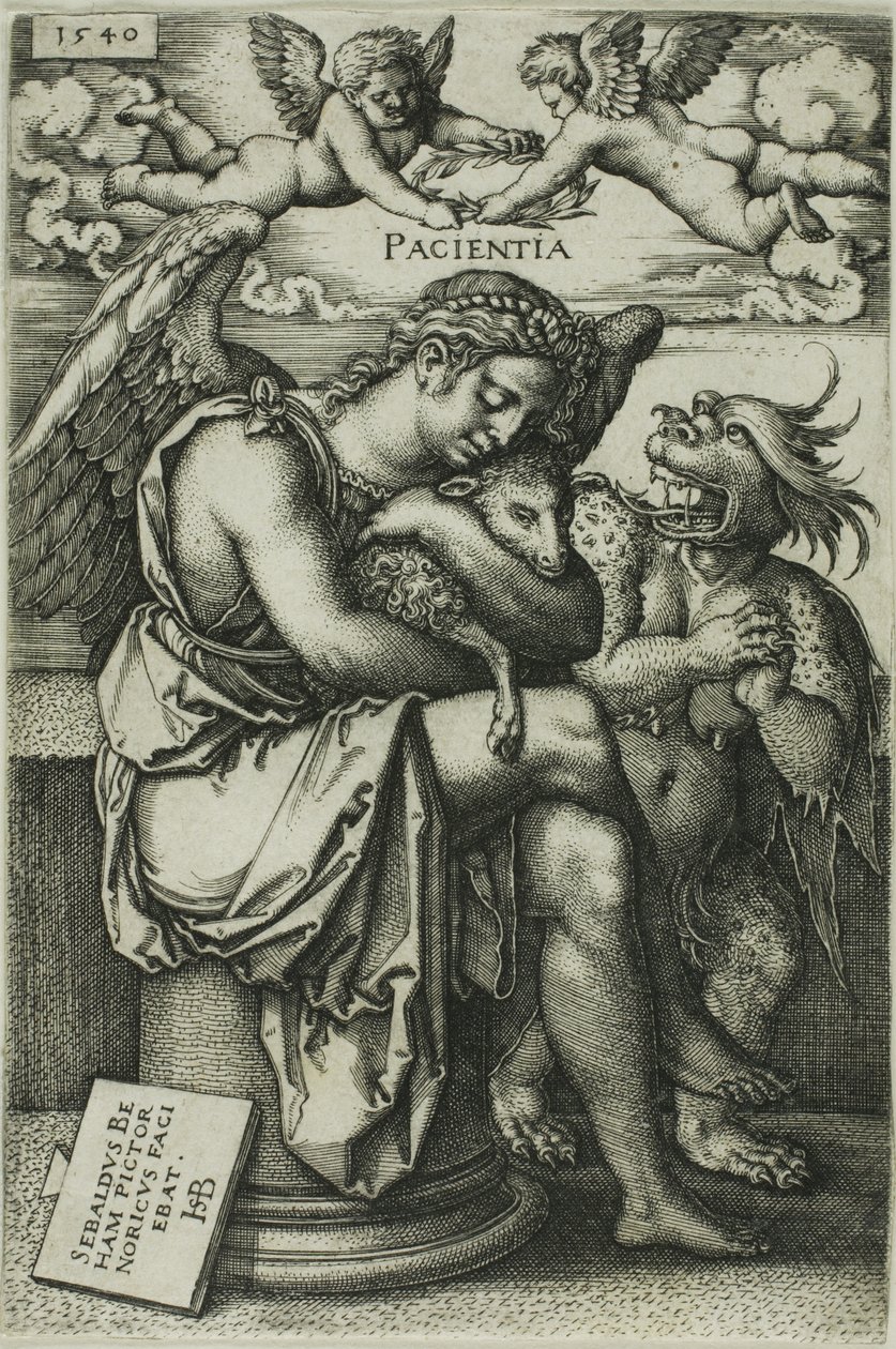 Patience by Hans Sebald Beham