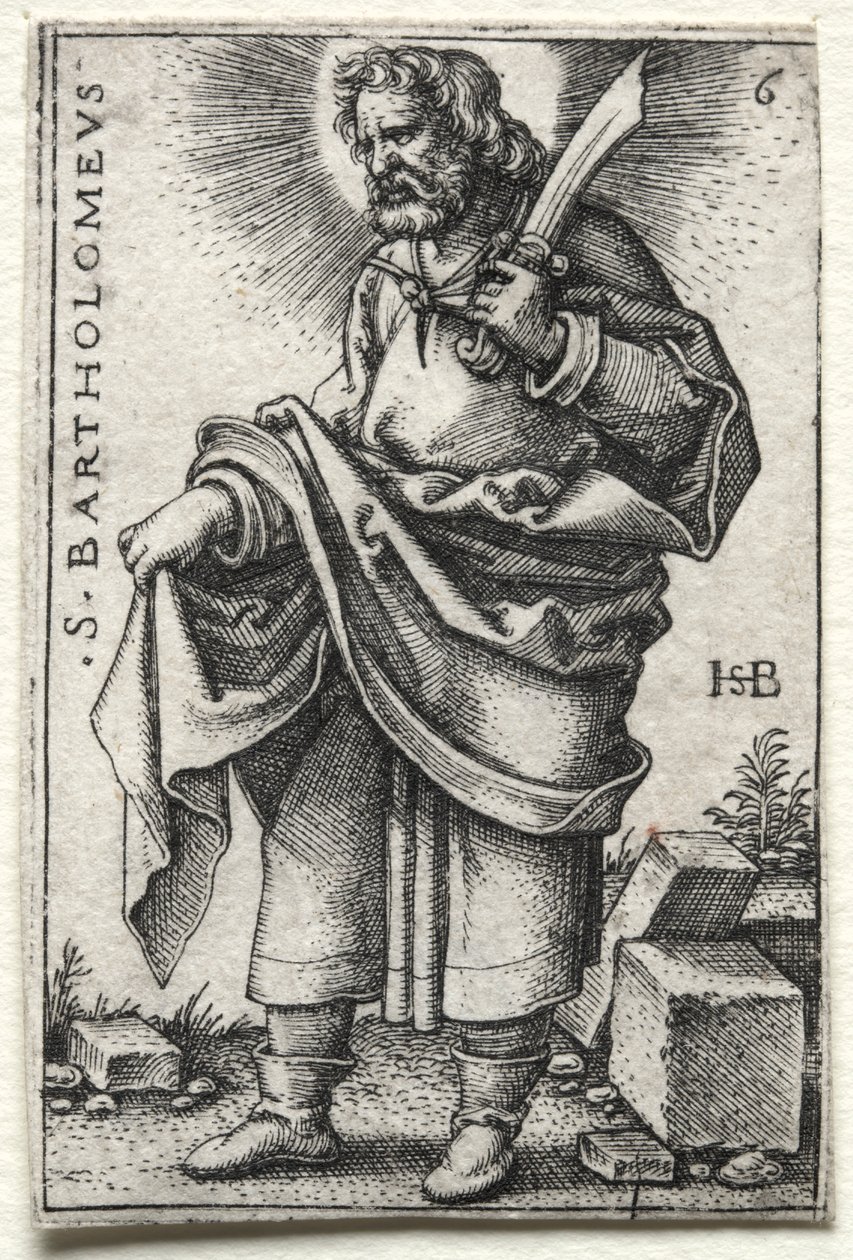 St. Bartholomew by Hans Sebald Beham