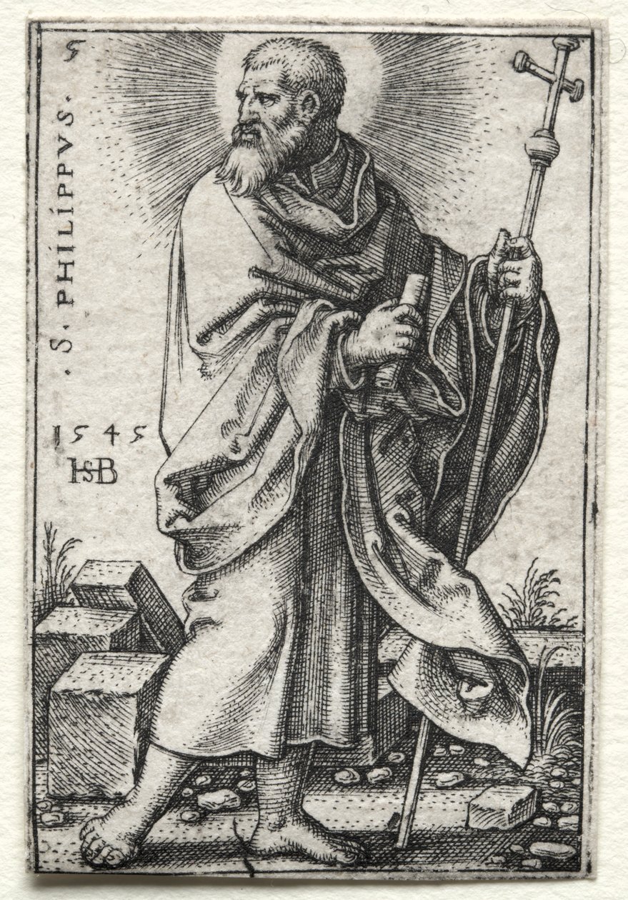 St. Philip by Hans Sebald Beham