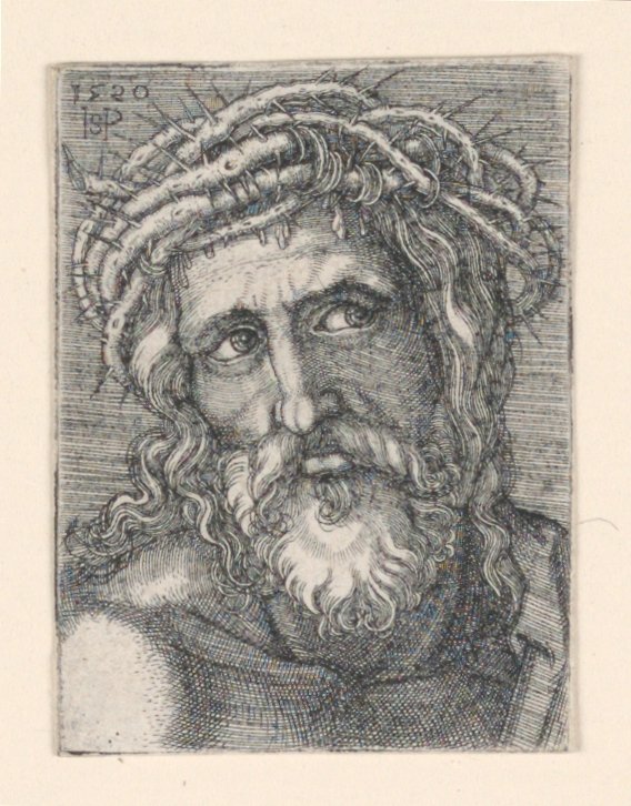 The Head of Christ by Hans Sebald Beham