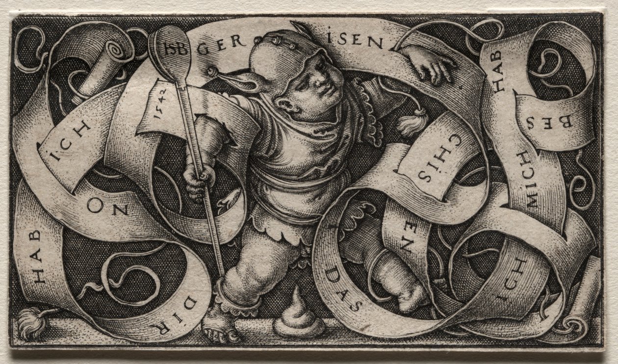 The Little Buffoon by Hans Sebald Beham