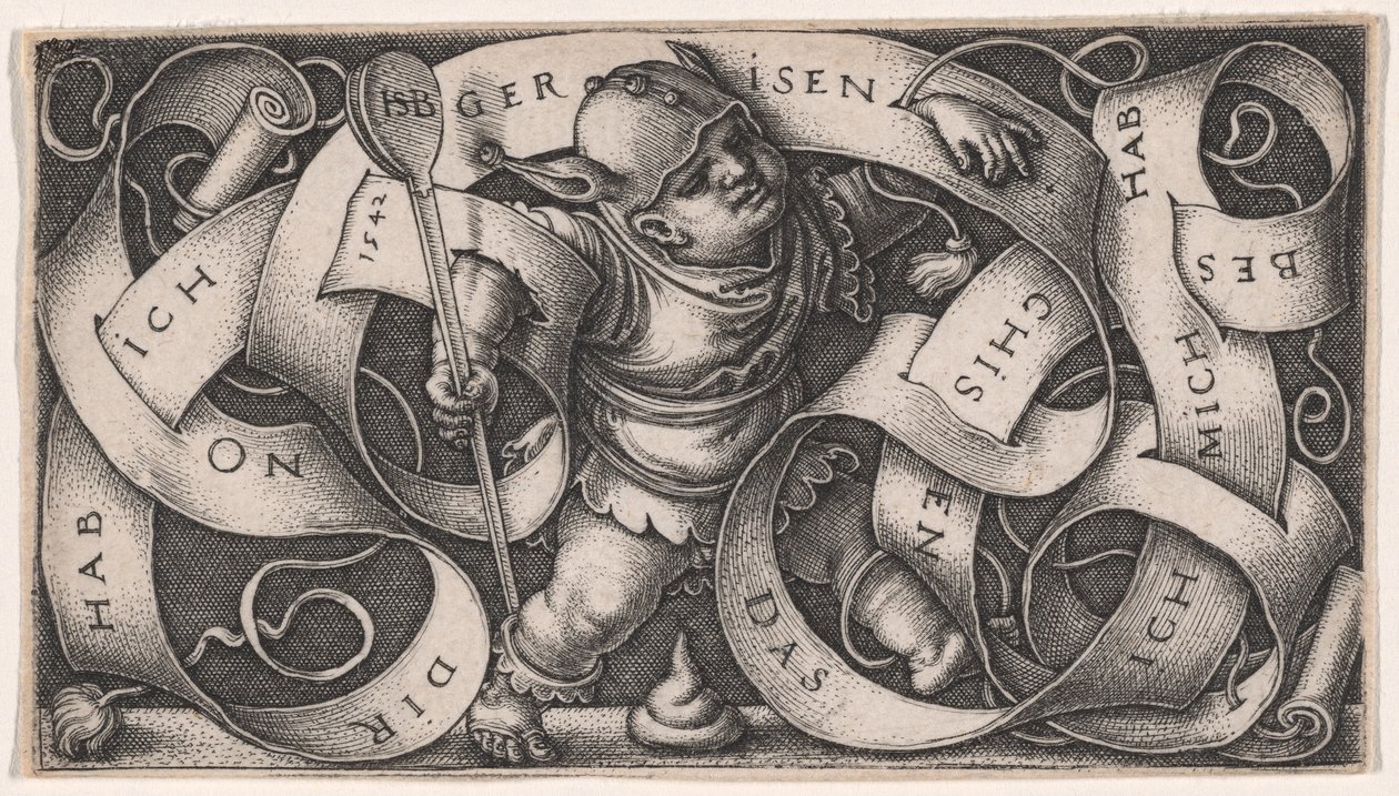The Little Buffoon by Hans Sebald Beham