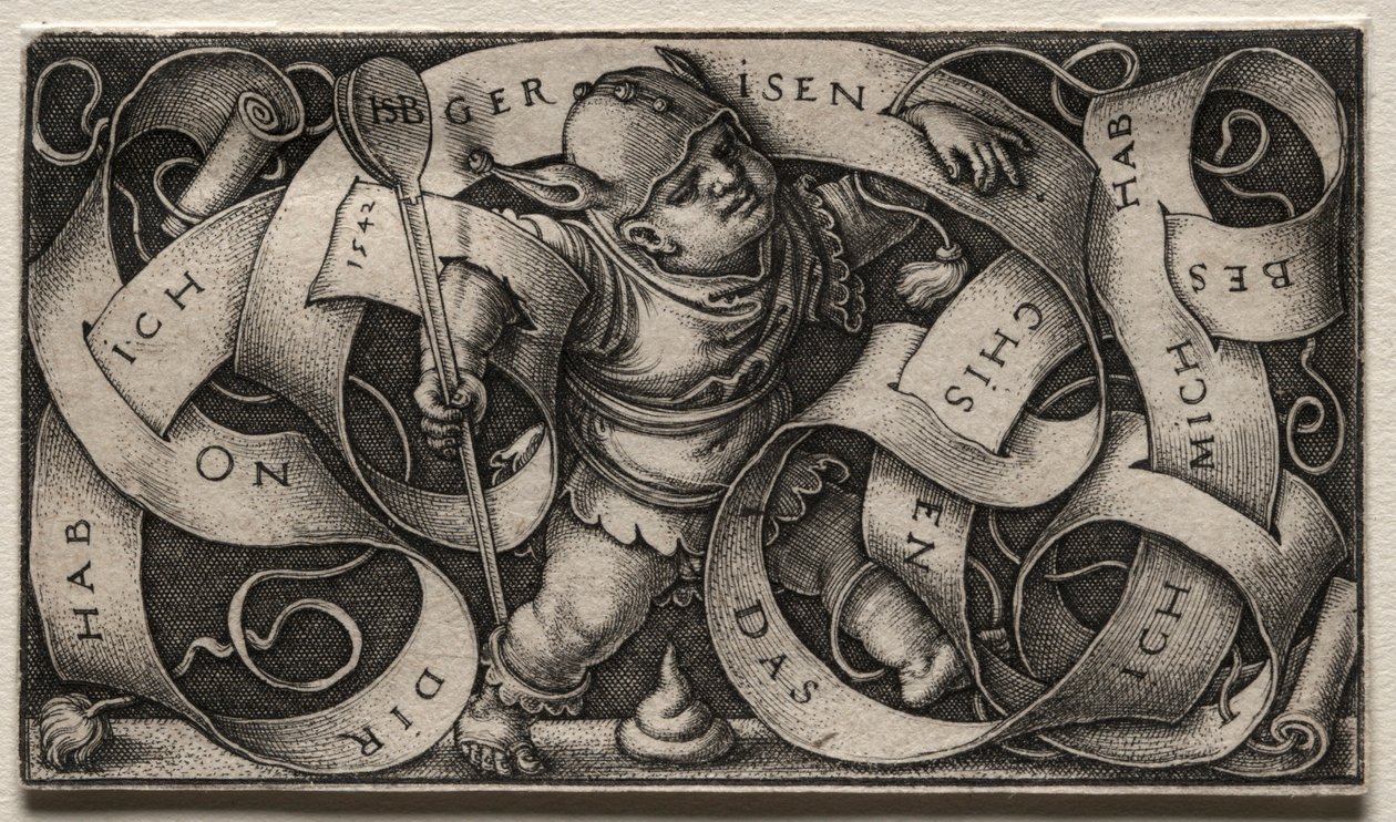 The Little Buffoon by Hans Sebald Beham