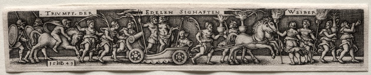Triumph of the Women by Hans Sebald Beham