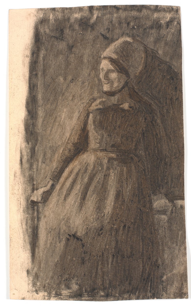 Peasant Woman by Hans Smidth