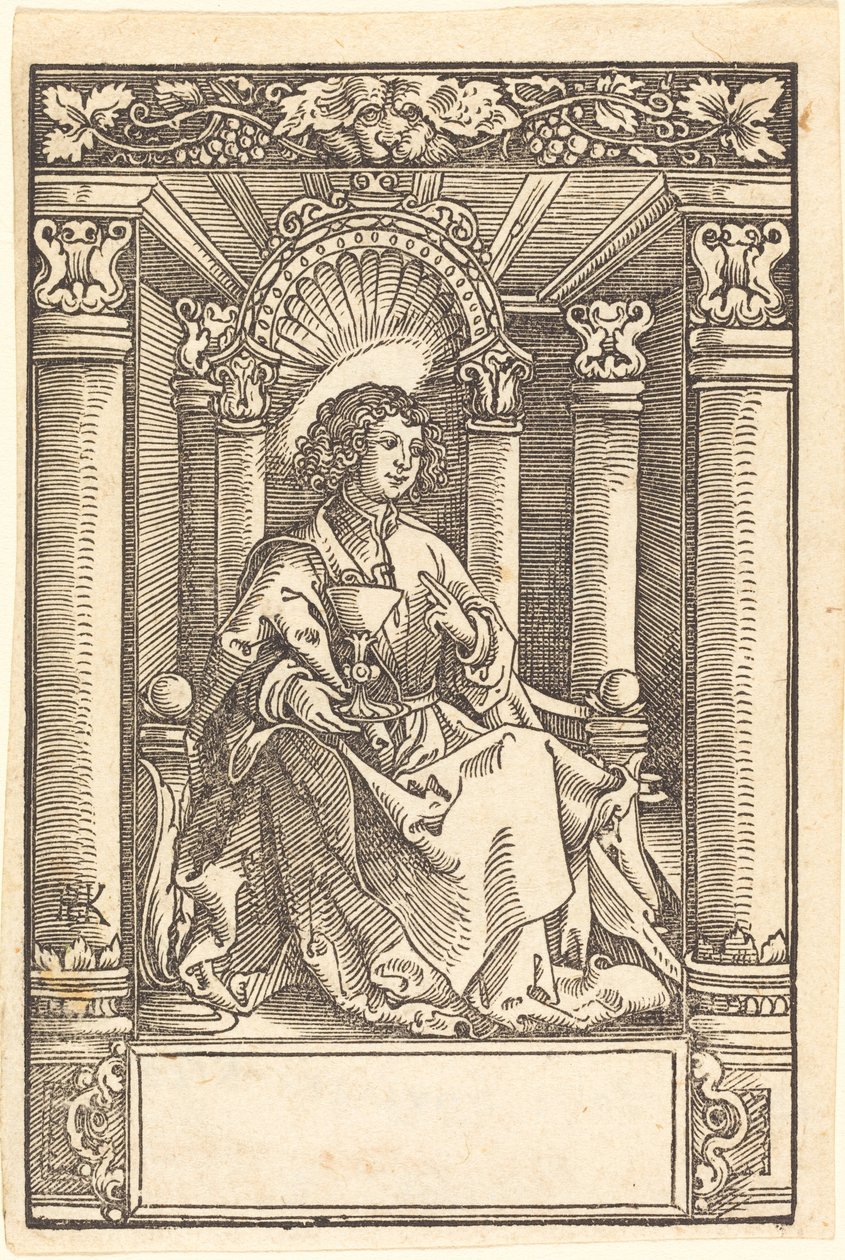 Saint John by Hans Springinklee