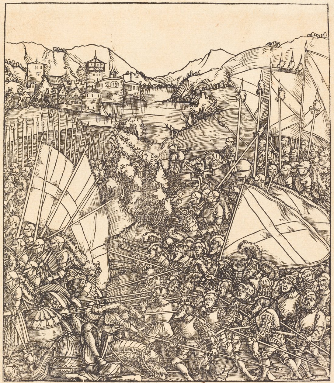 The War at Hainault by Hans Springinklee