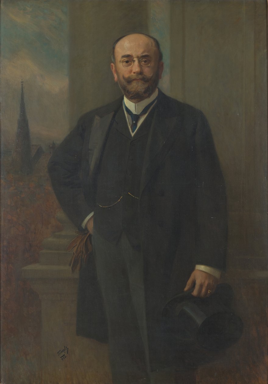 The Mayor of Vienna Dr. Richard Weiskirchner by Hans Temple