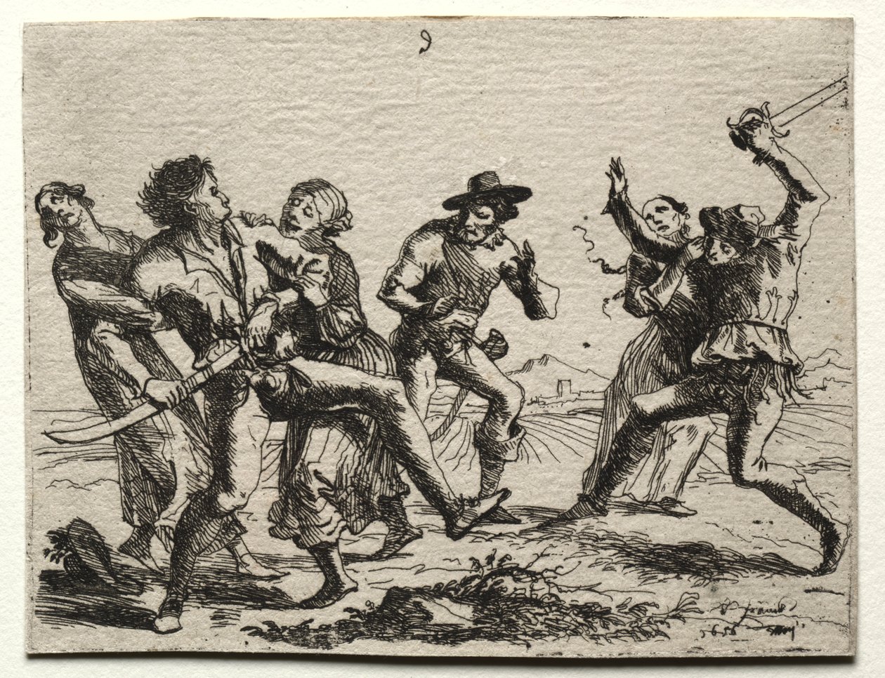 Military Subjects: A Quarrel by Hans Ulrich Franckh