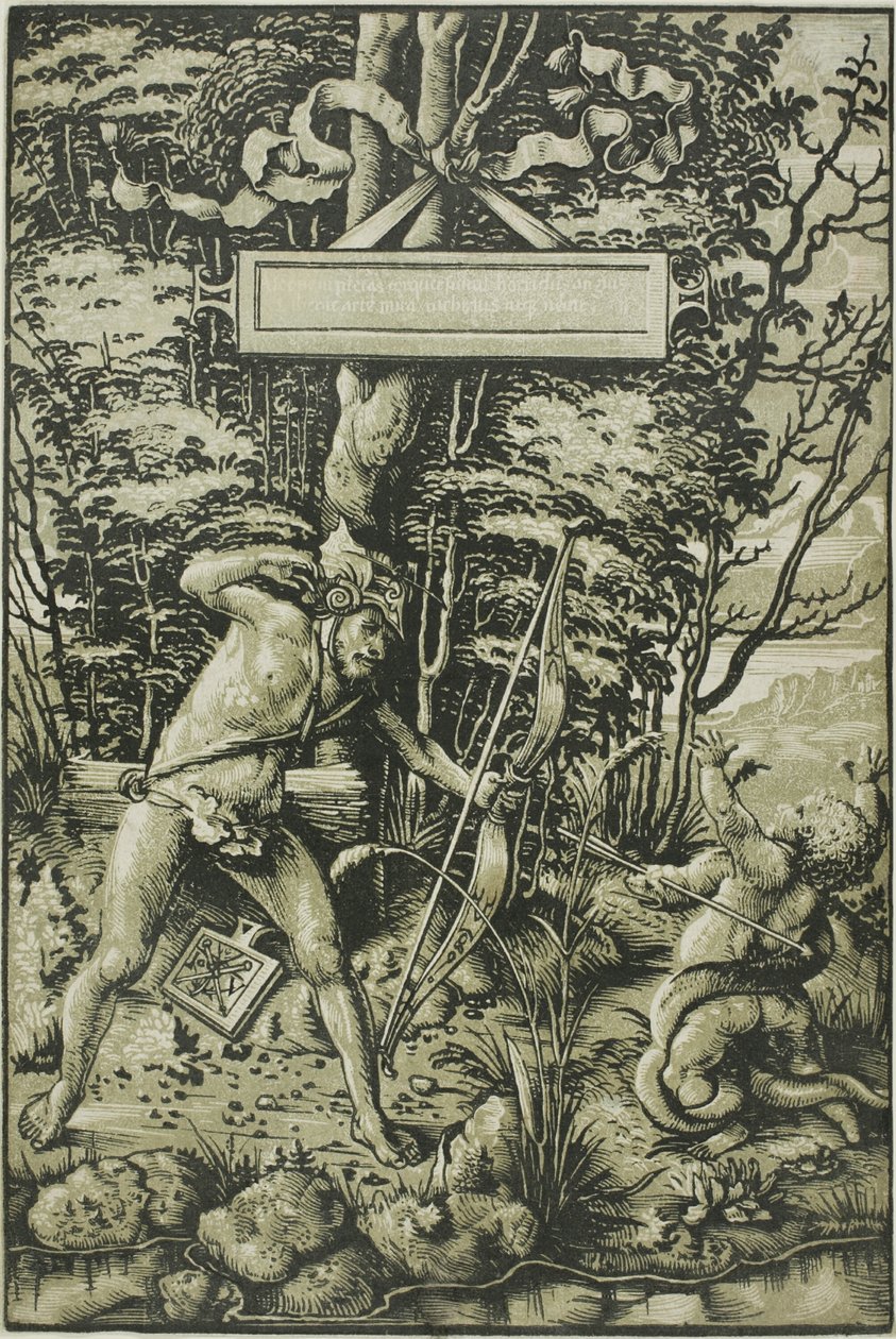 Alcon Slaying the Serpent by Hans Wechtlin I