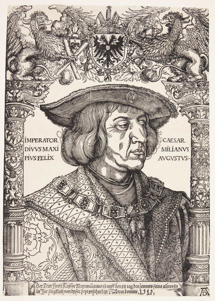 Emperor Maximilian I by Hans Weiditz II