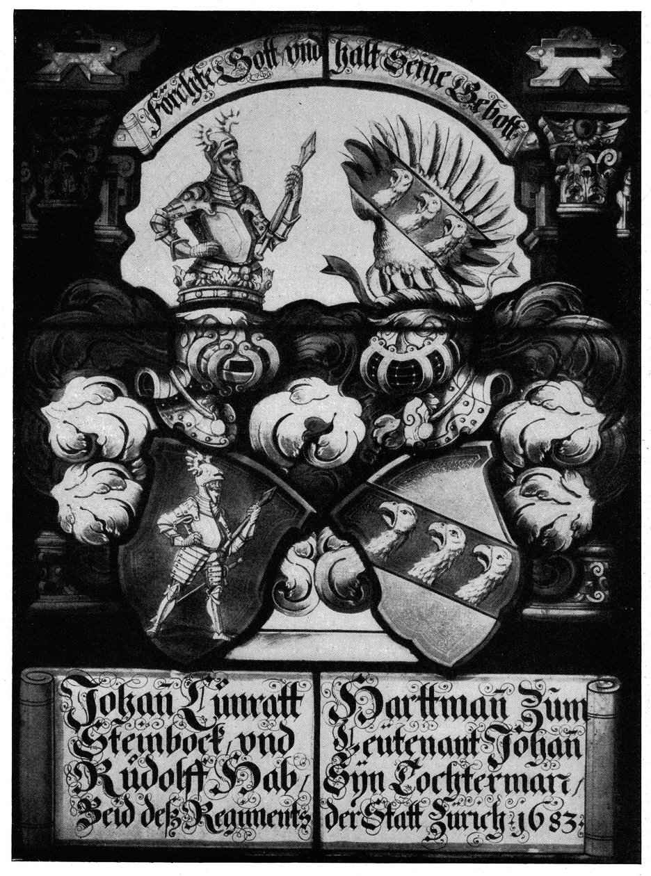 Affoltern Church Window by Hans Wilhelm Wolf
