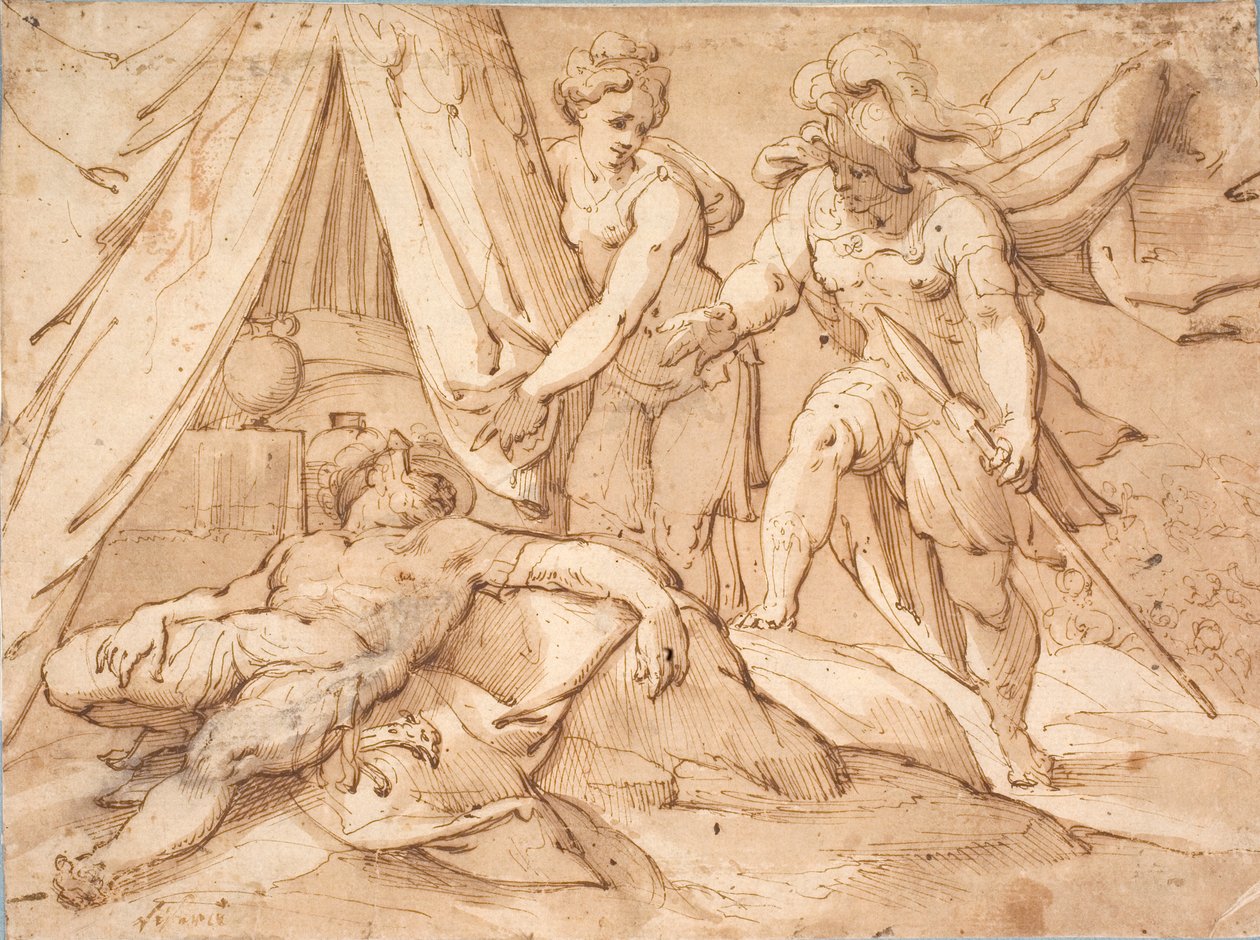 Jael and Sisera by Hans von Aachen