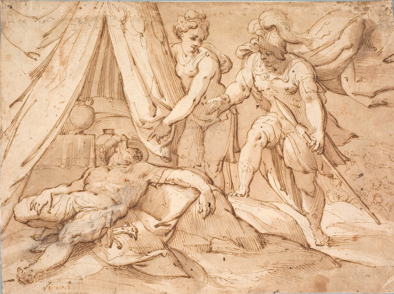 Jael and Sisera by Hans von Aachen