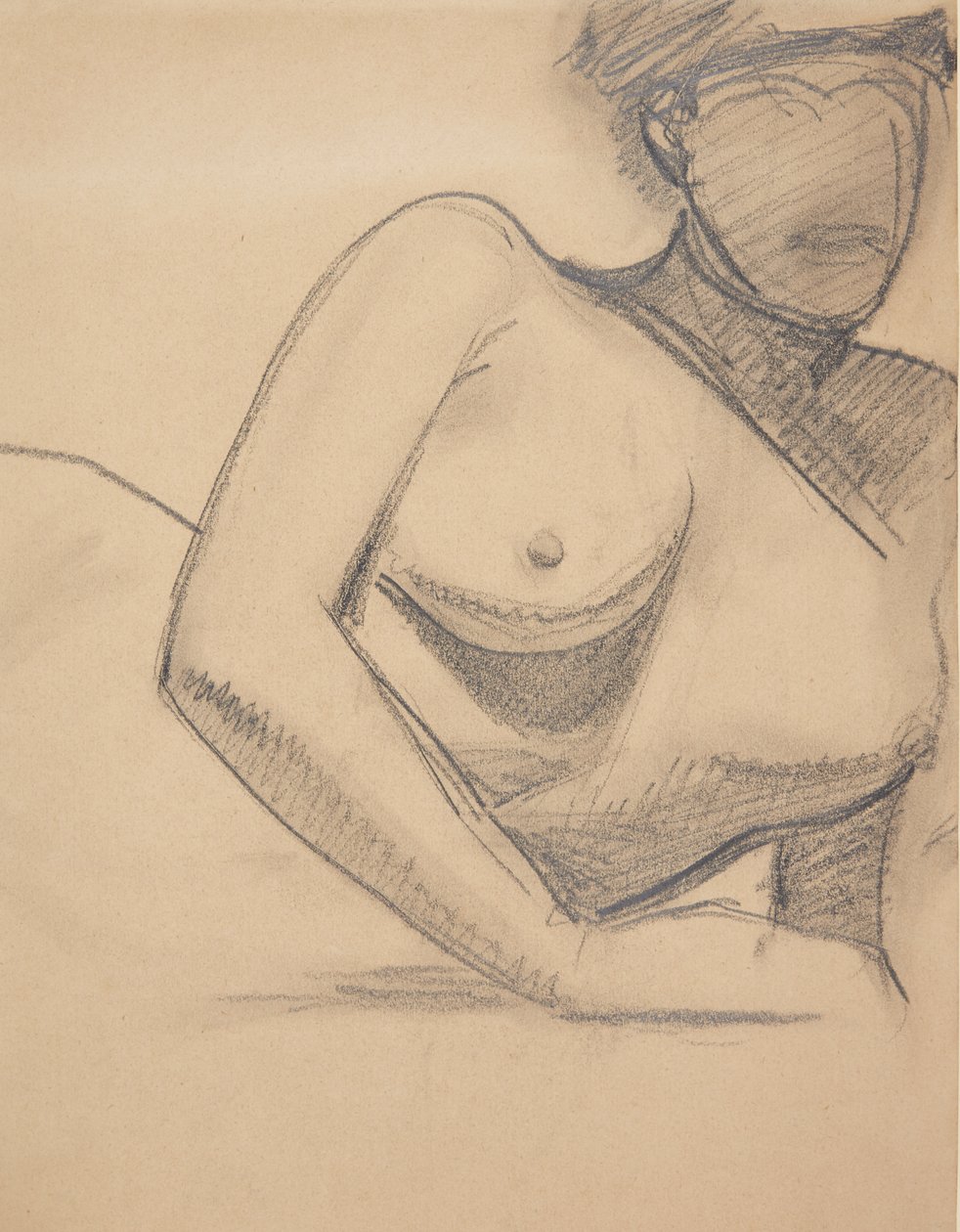 Reclining Female Model by Harald Giersing