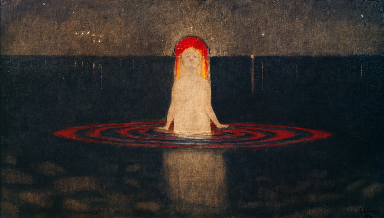 Mermaid by Harald Oscar Sohlberg