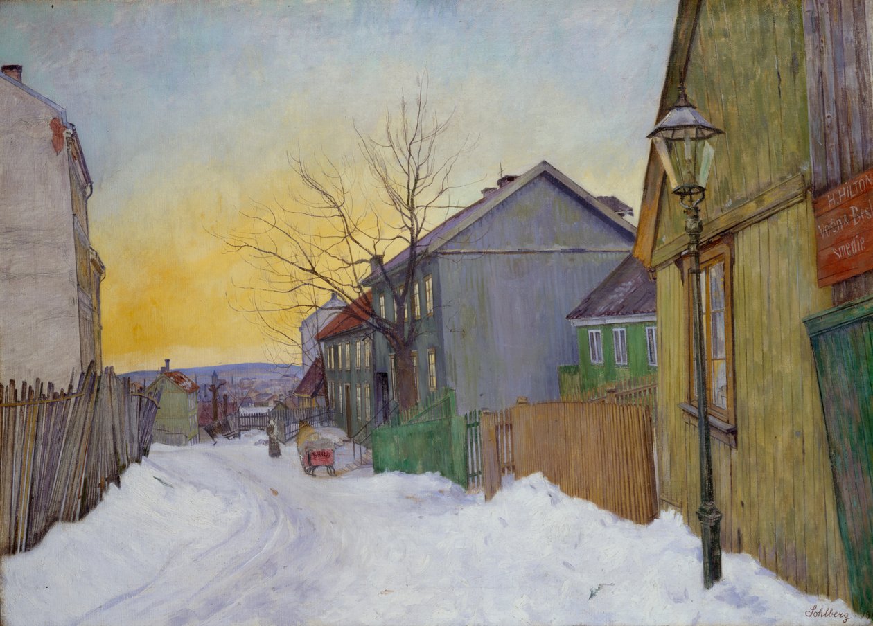 Sagene by Harald Oscar Sohlberg