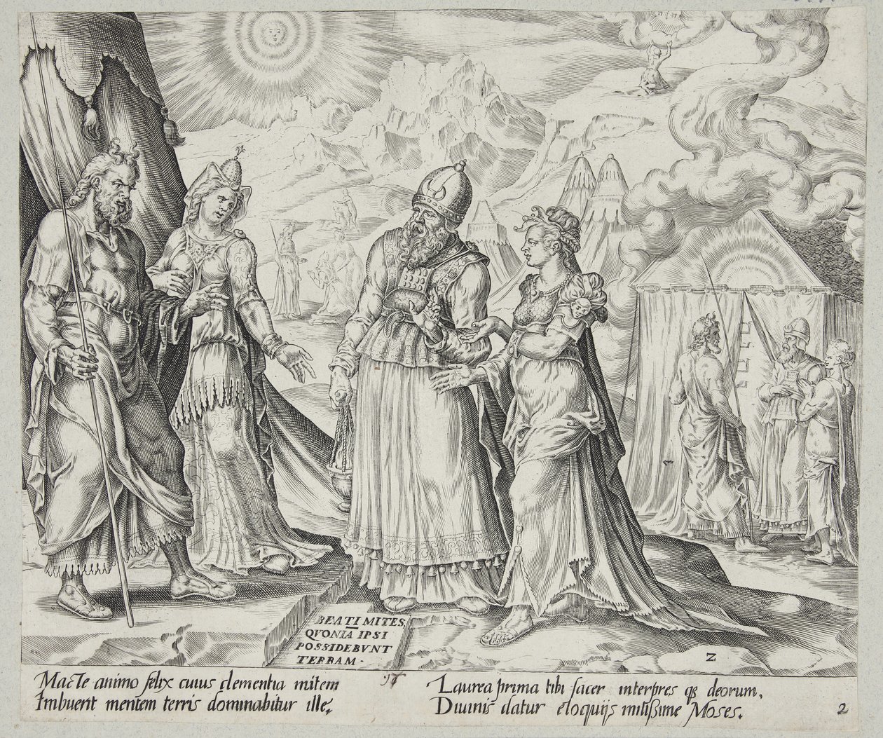 The Eight Beatitudes by Harmen Jansz. Muller