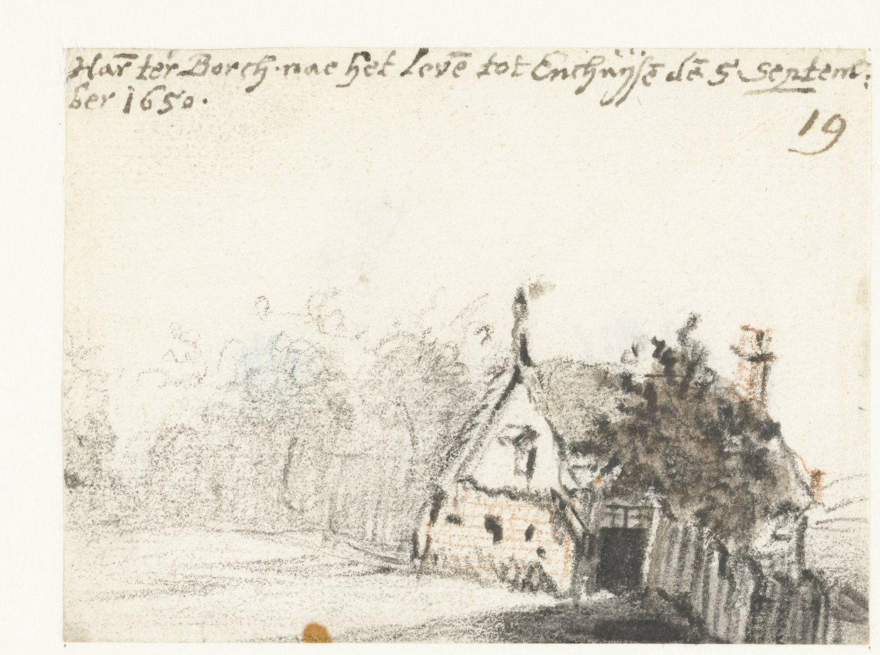 House in Enkhuizen by Harmen ter Borch