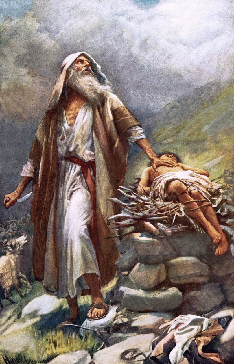 Abraham and Isaac by Harold Copping