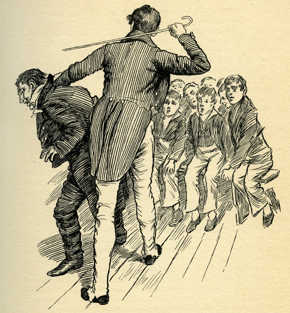 Nicholas Nickleby by Charles Dickens by Harold Copping