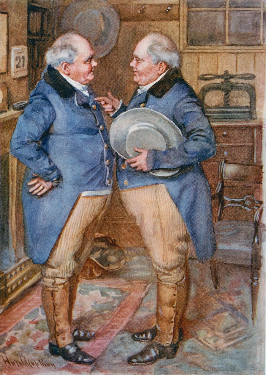 The Brothers Cheeryble, illustration for 
