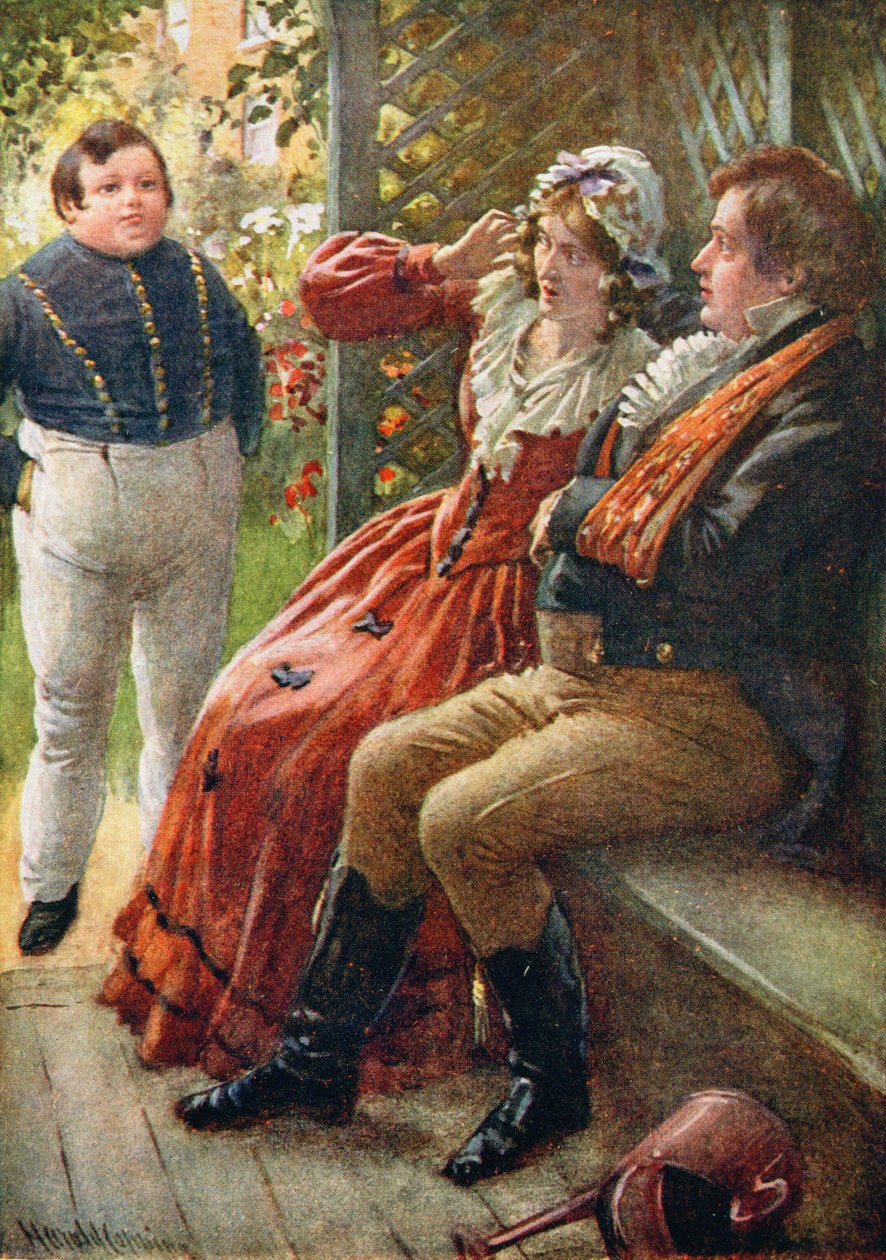 The Fat Boy, Illustration for 