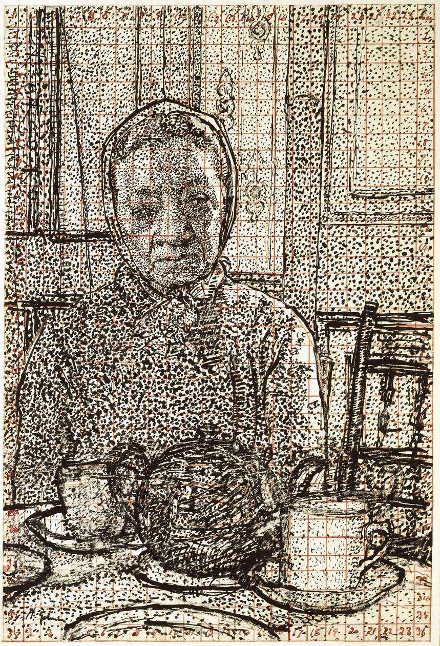 Mrs Mounter at the Breakfast Table by Harold Gilman