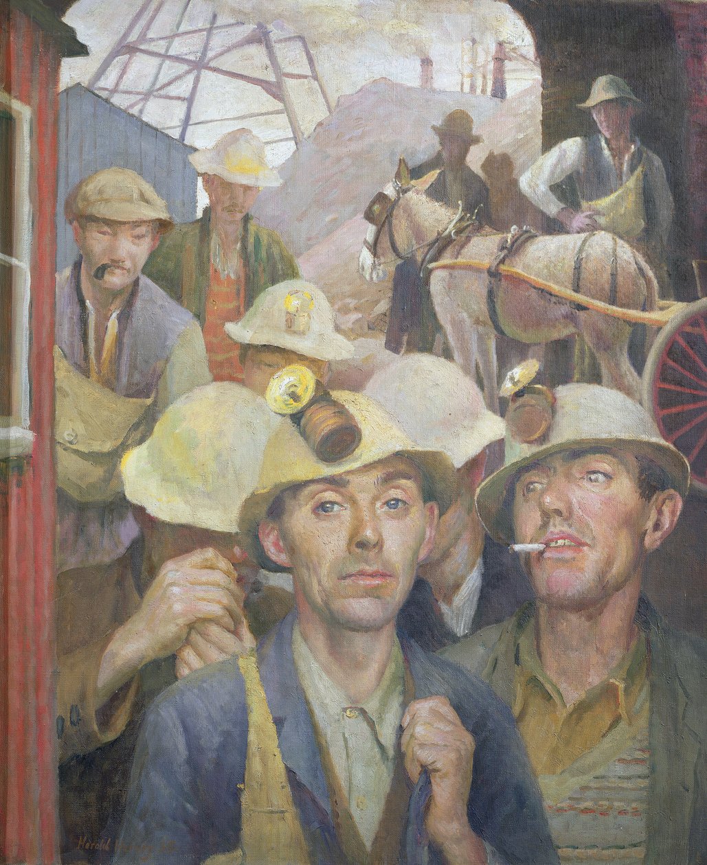 St. Just Tin Miner by Harold Harvey