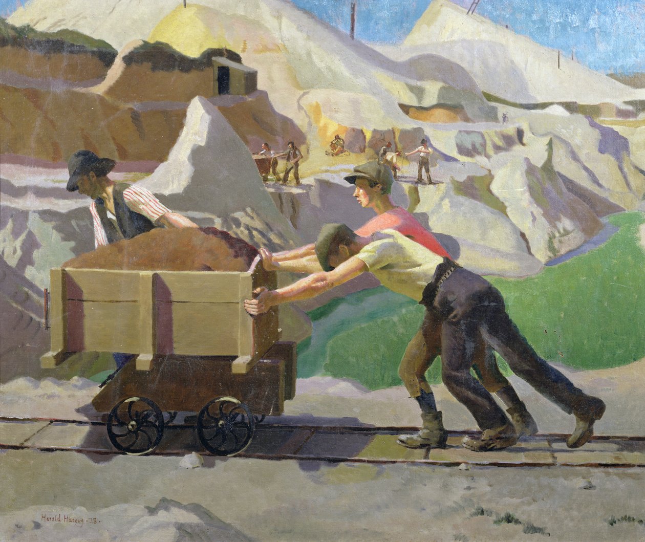 The Clay Pit by Harold Harvey