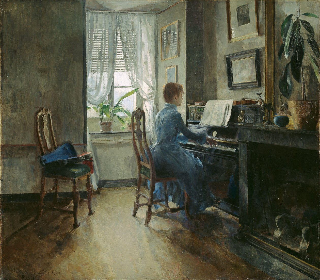 At My Place by Harriet Backer