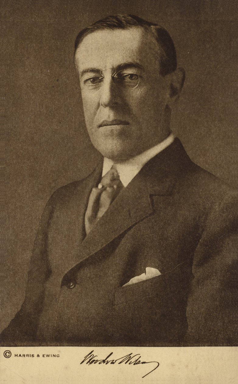 Woodrow Wilson by Harris & Ewing