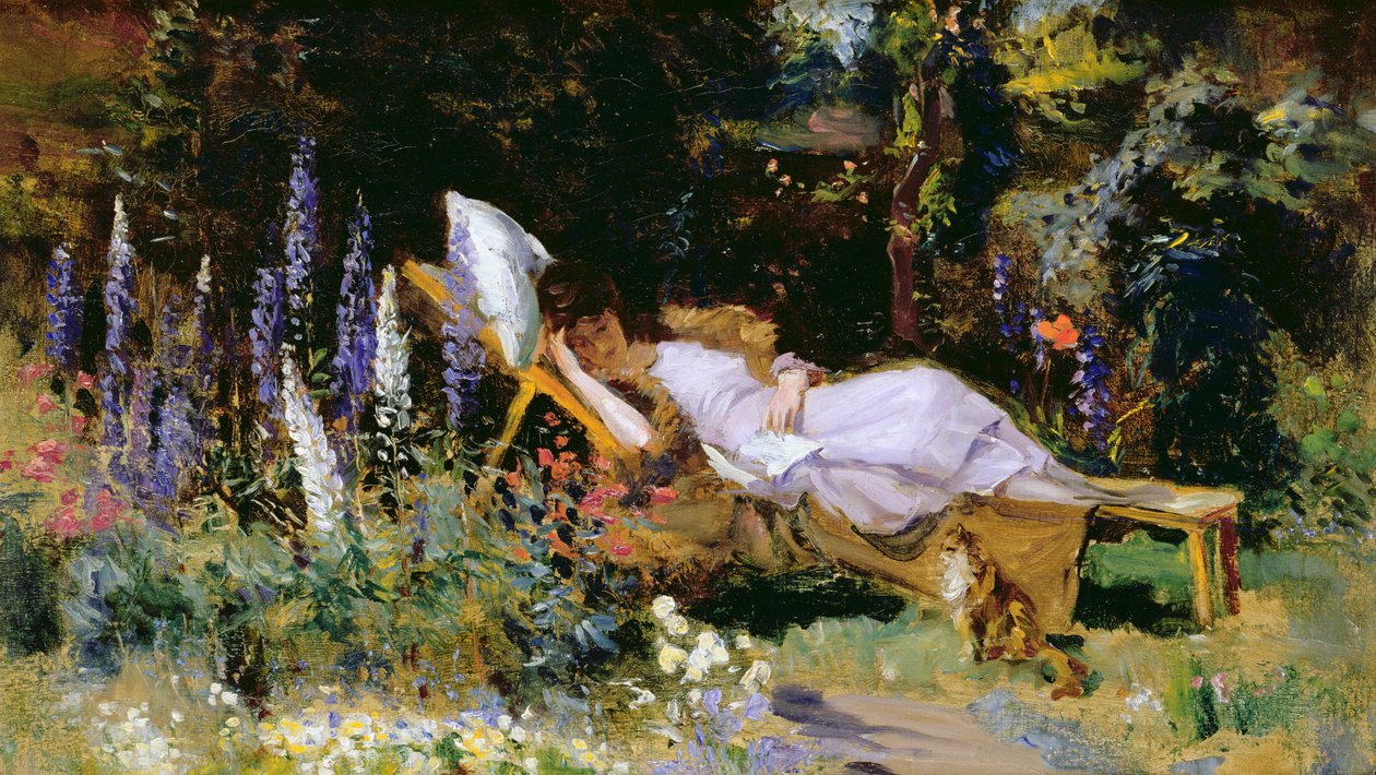 An Afternoon Nap by Harry Mitten Wilson