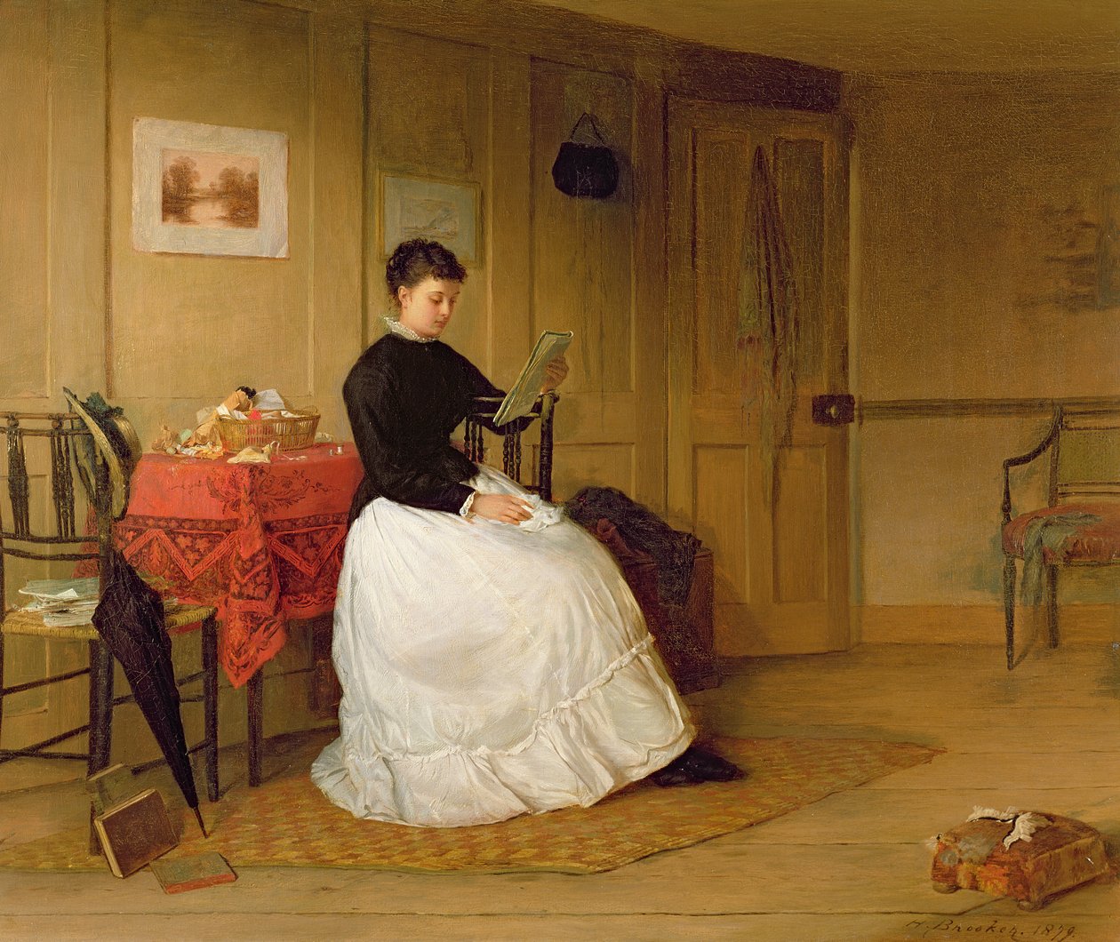 The Treasured Volume by Harry Brooker