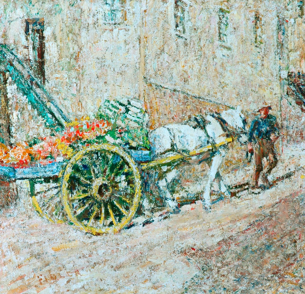 The Fruit Cart by Harry Fidler
