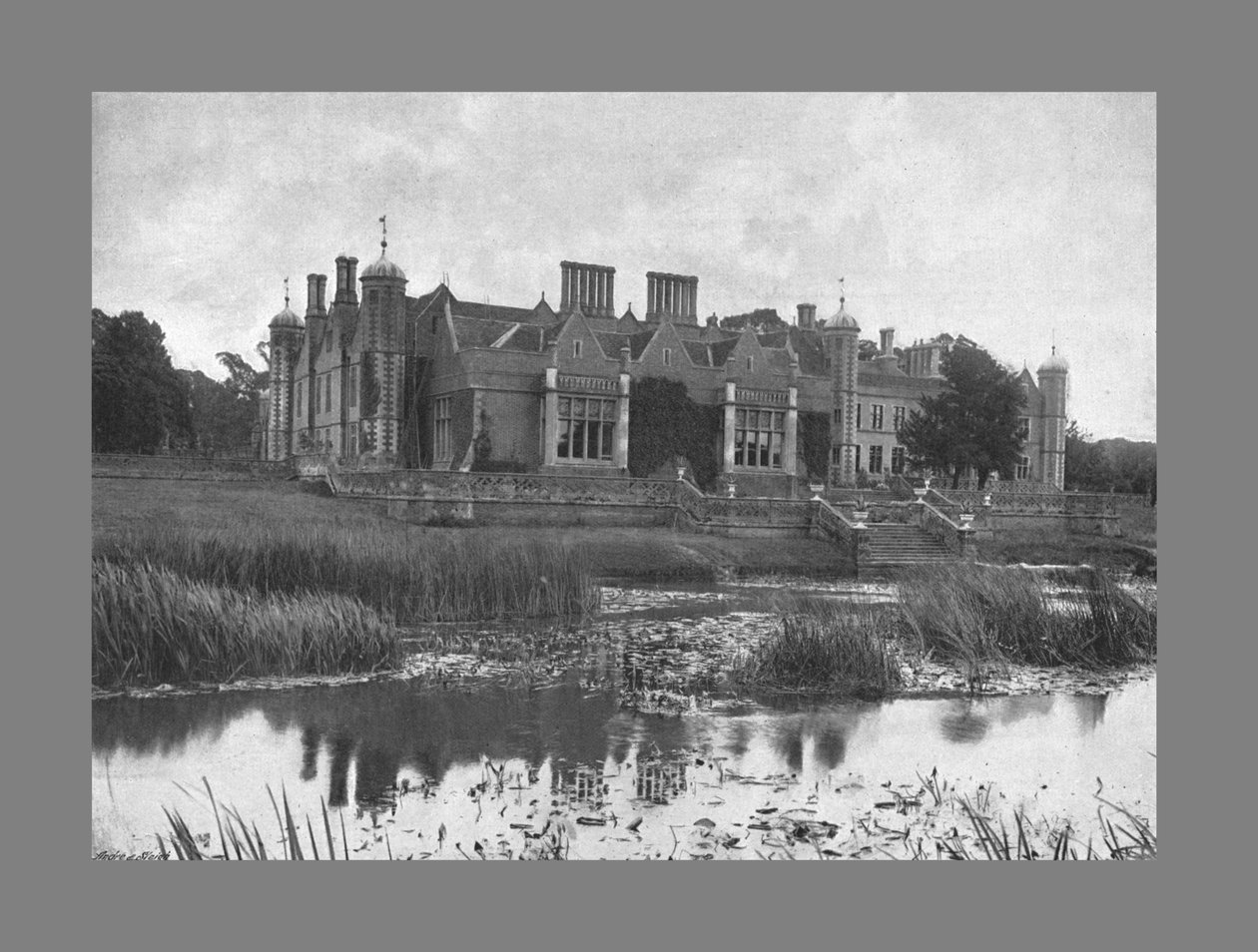 Charlecote Hall, c1900 by Harvey Barton