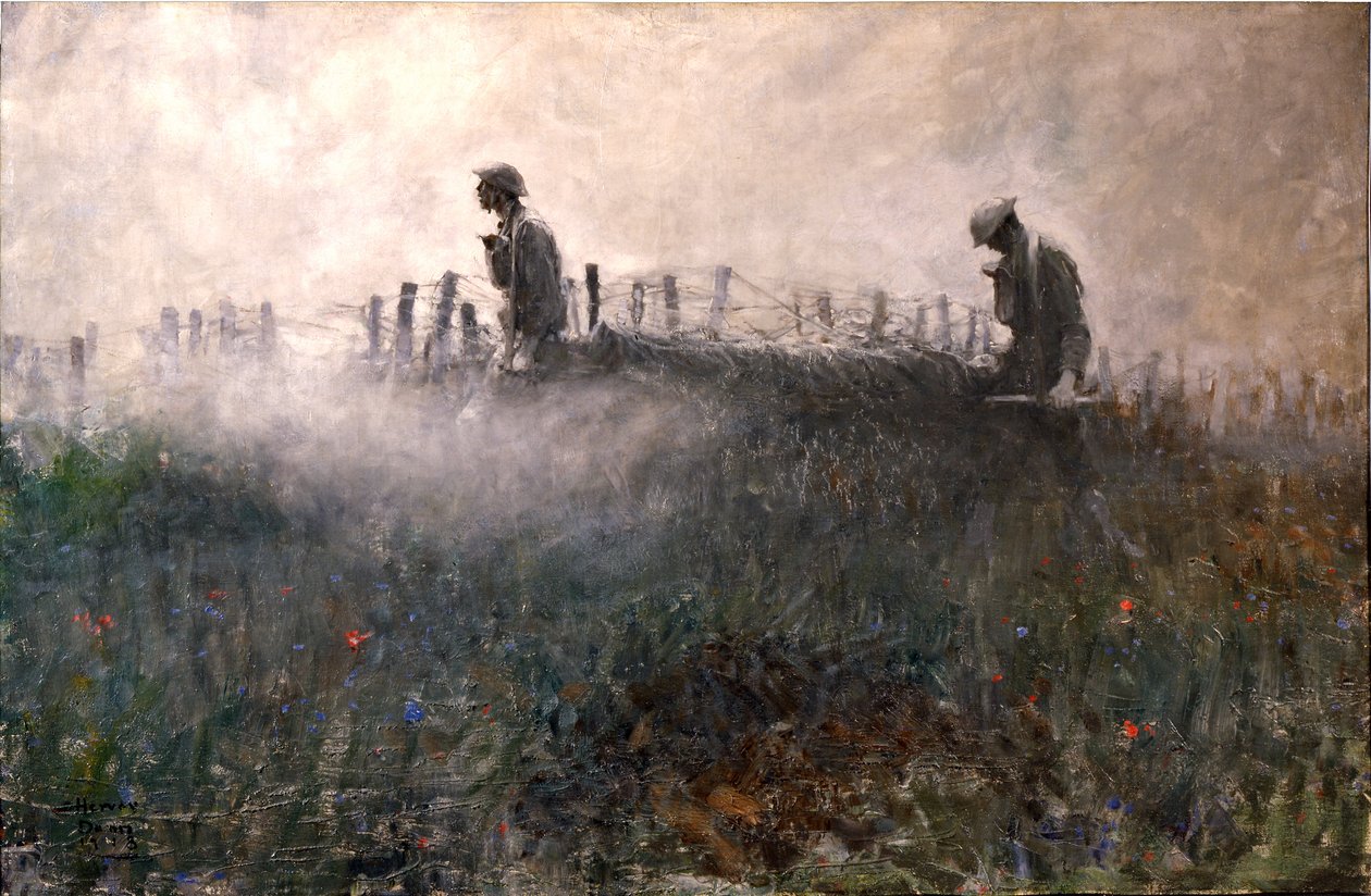 On the Wire by Harvey T. Dunn