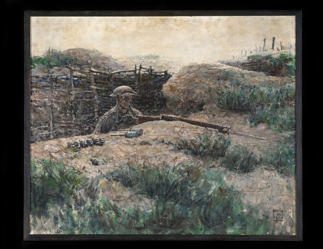 The Sentry by Harvey T. Dunn