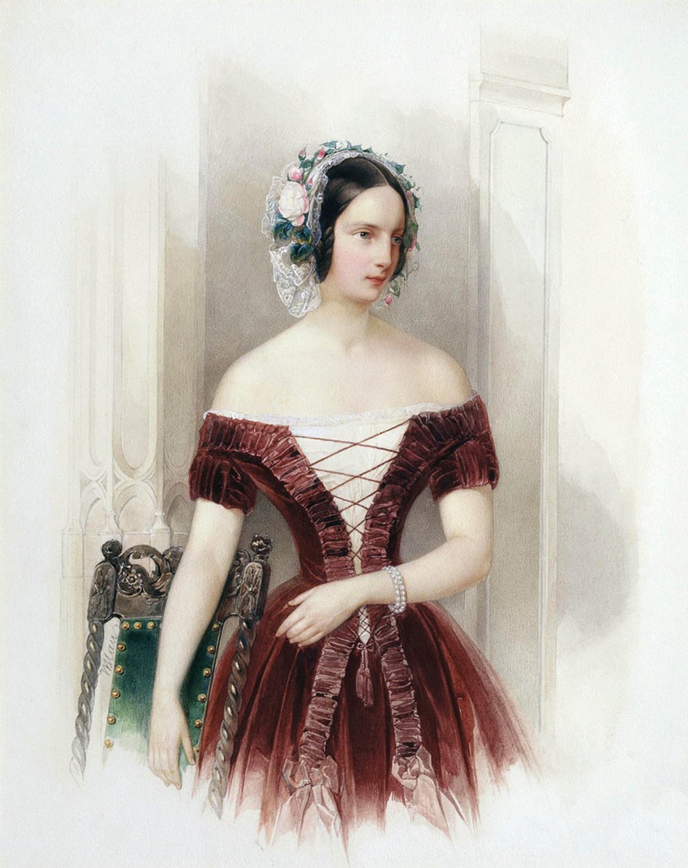 Grand Duchess Alexandra Nikolaevna of Russia by Hau