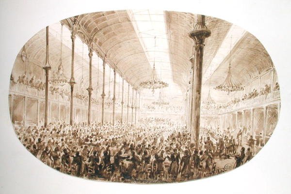 A Banquet, c.1865 by Hector Horeau