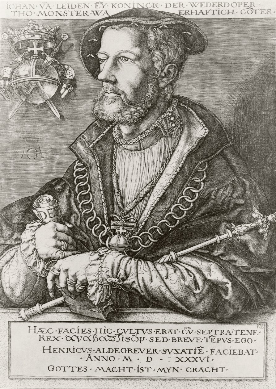 John of Leiden by Heinrich Aldegrever