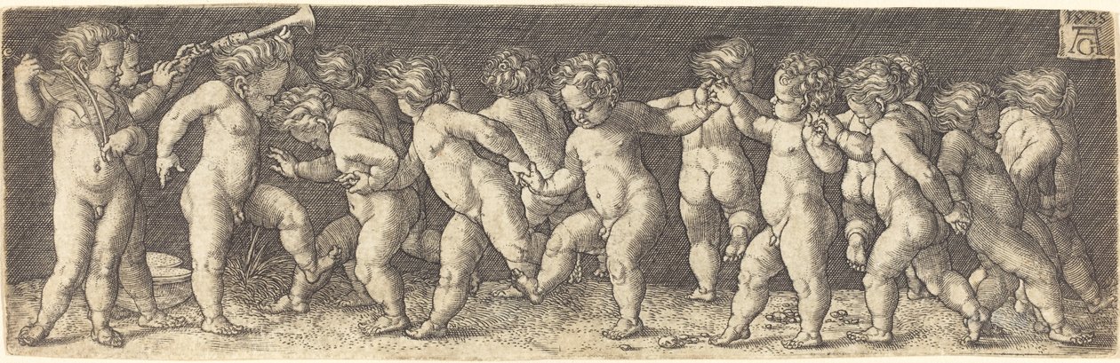 Dancing Children by Heinrich Aldegrever